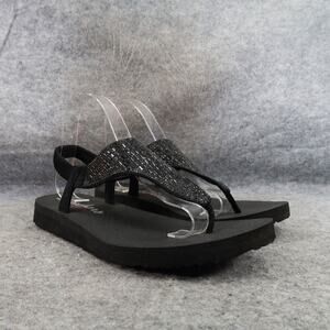 Skechers Shoes Womens 9 Sandals Casual Comfort Yoga Foam Meditation Sweet Rock